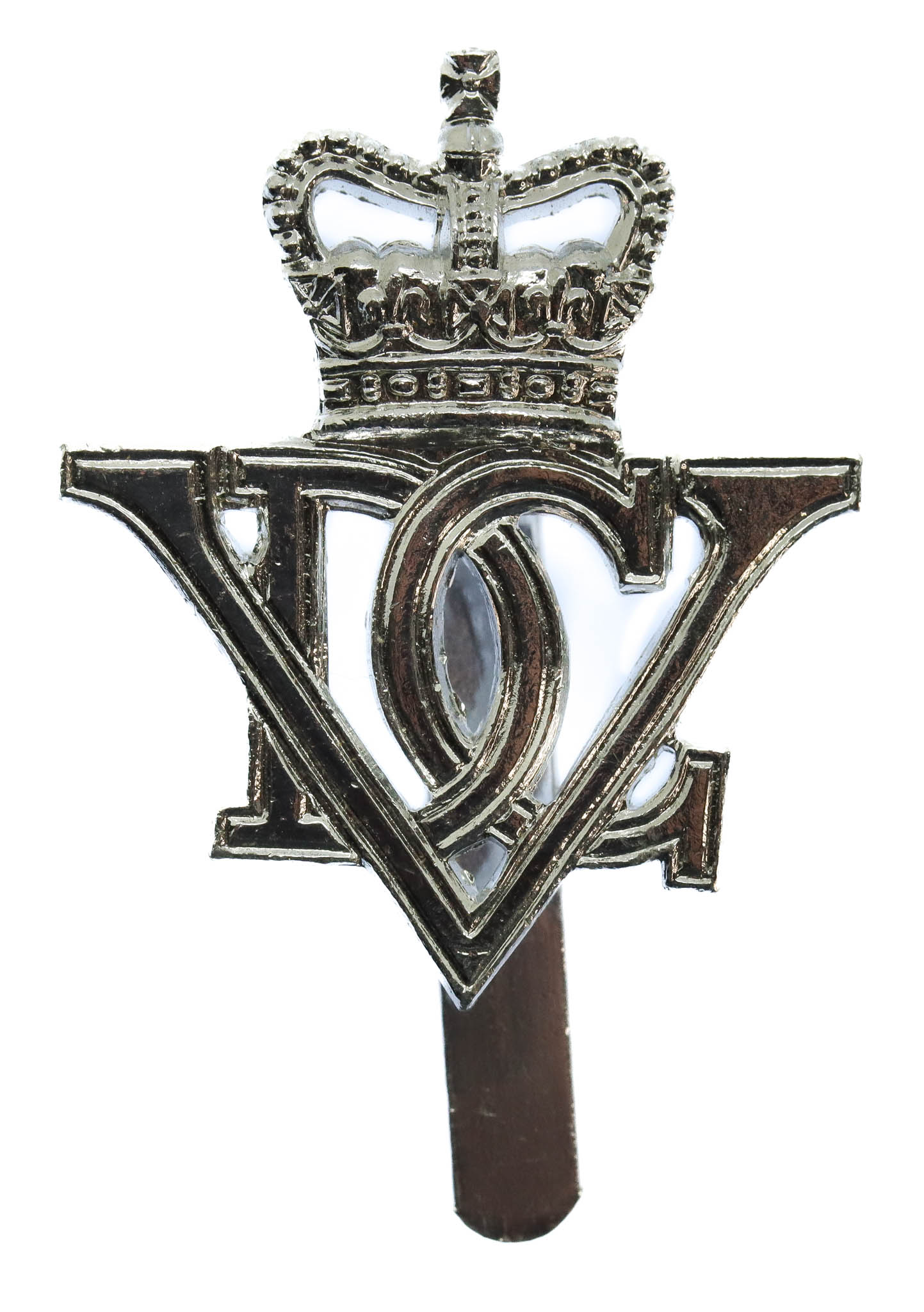 5th (Royal Inniskilling) Dragon Guards Anodised (Staybrite) Cap Badge