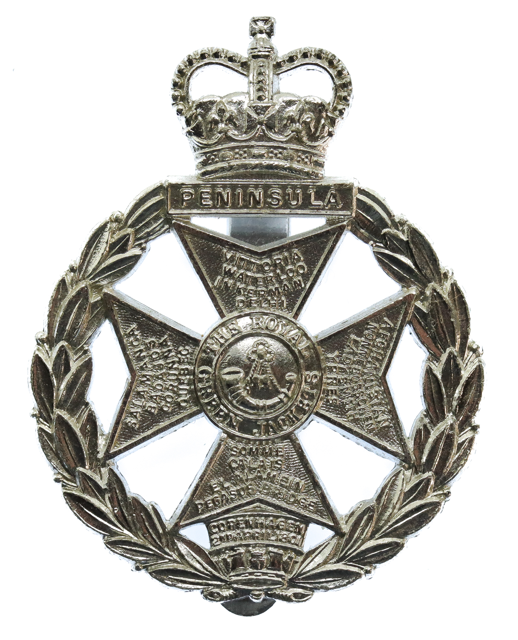 Royal Green Jackets Anodised (Staybrite) Cap Badge