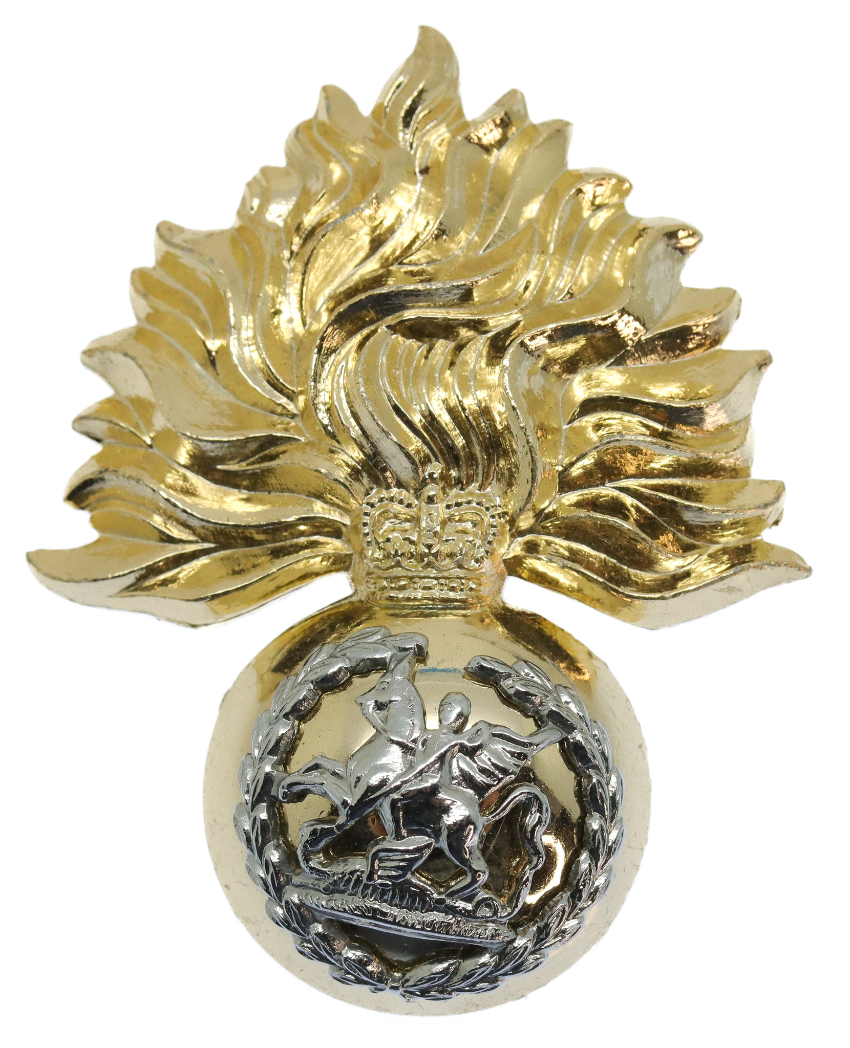 Royal Regiment of Fusiliers Anodised (Staybrite) Cap Badge