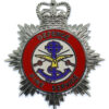 Defence Fire Service Cap Badge - Queen's Crown