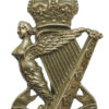 Royal Ulster Rifles (R.U.R.) Cap Badge - King's Crown