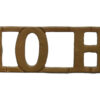 10th Hussars (10H) Shoulder Title