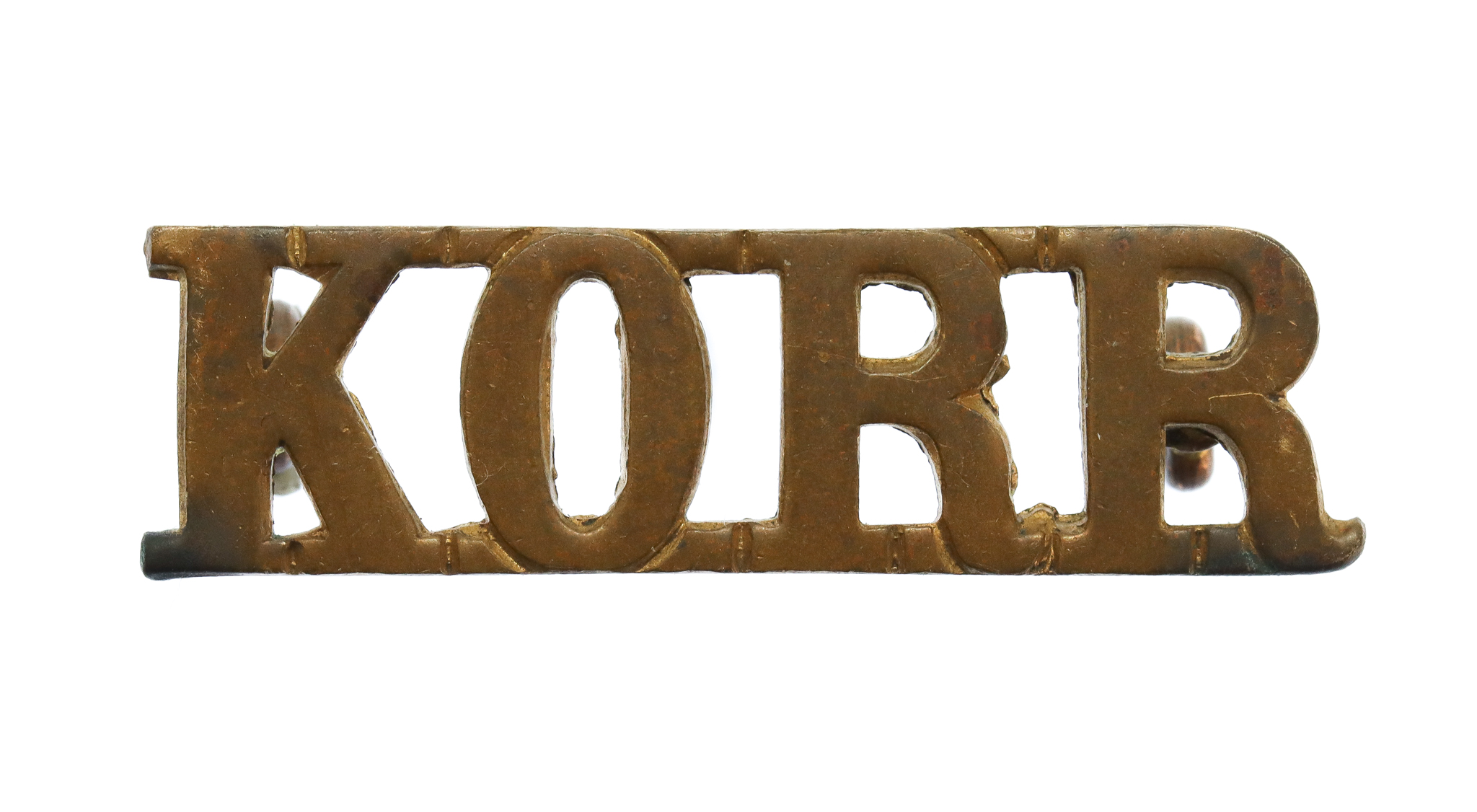 King's Own Royal Regiment Norfolk Yeomanry (K.O.R.R.) Shoulder Title