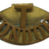 London Regiment (T/LONDON) Greatcoat Shoulder Title
