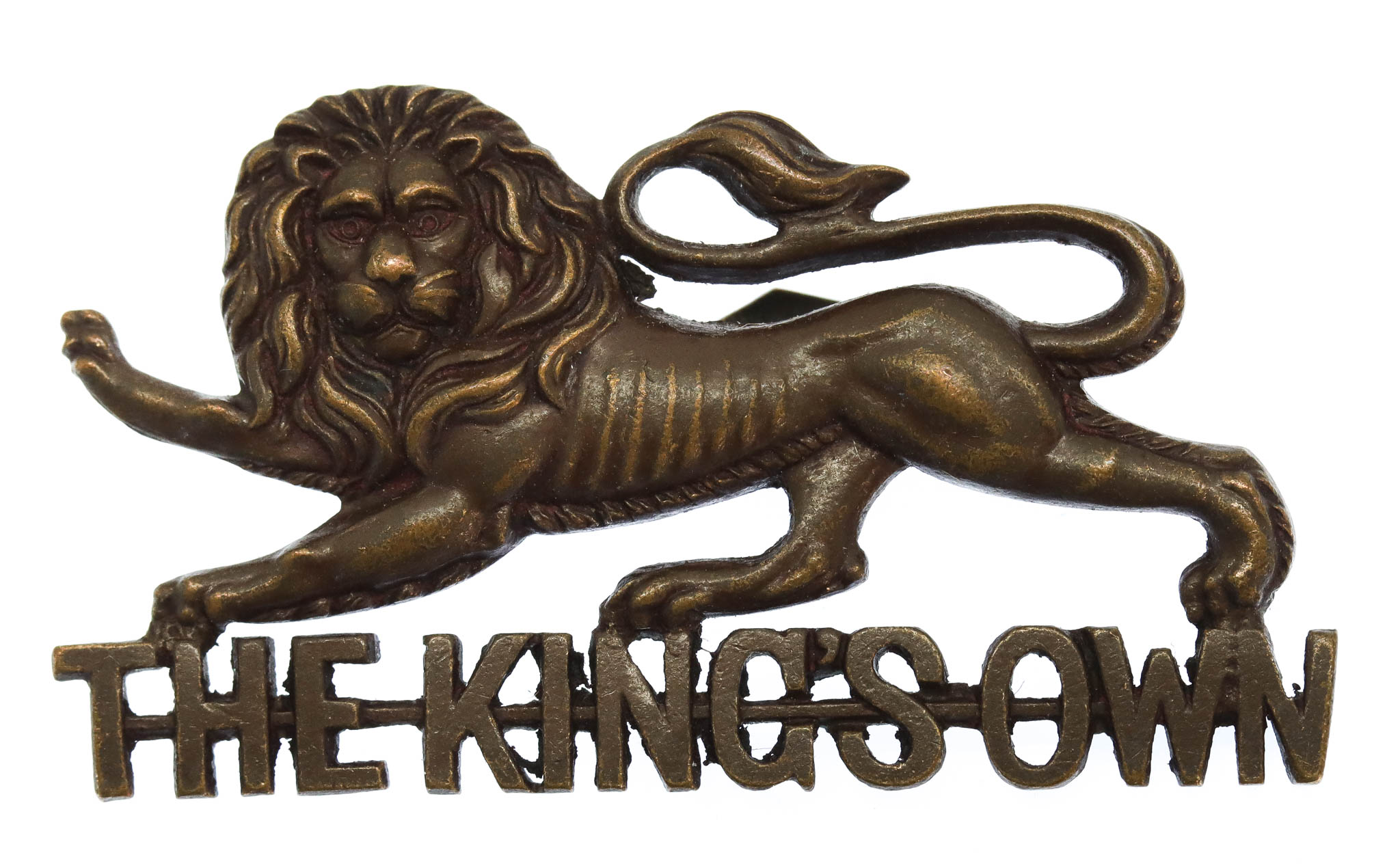 The King's Own (Royal Lancaster) Regiment Officer's Service Dress Cap Badge