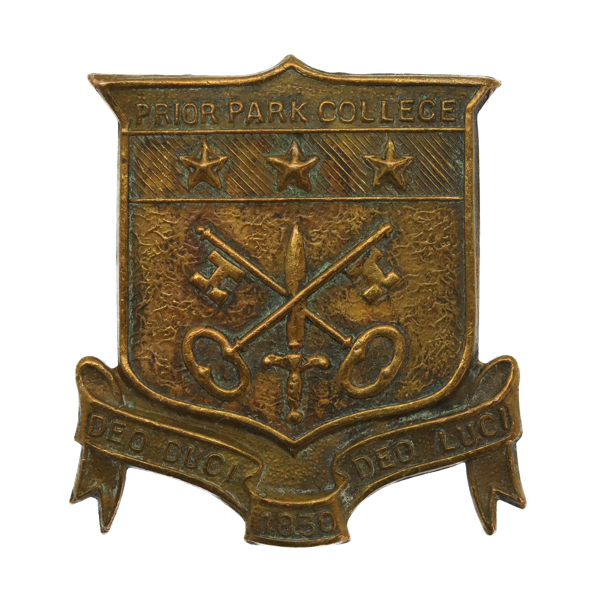 Rare Prior Park College, Bath O.T.C. Cap Badge
