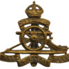 Royal Artillery Territorial Cap Badge - King's Crown