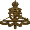 Royal Artillery Cap Badge - King's Crown
