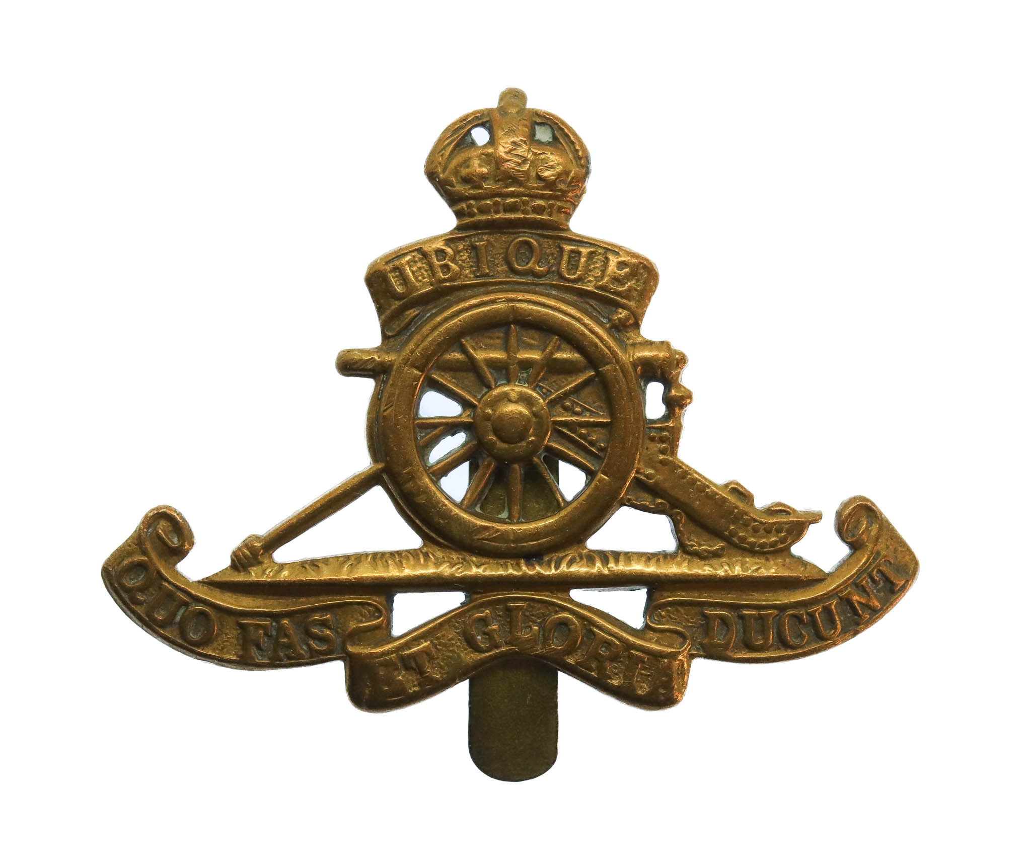 Royal Artillery Beret Badge - King's Crown