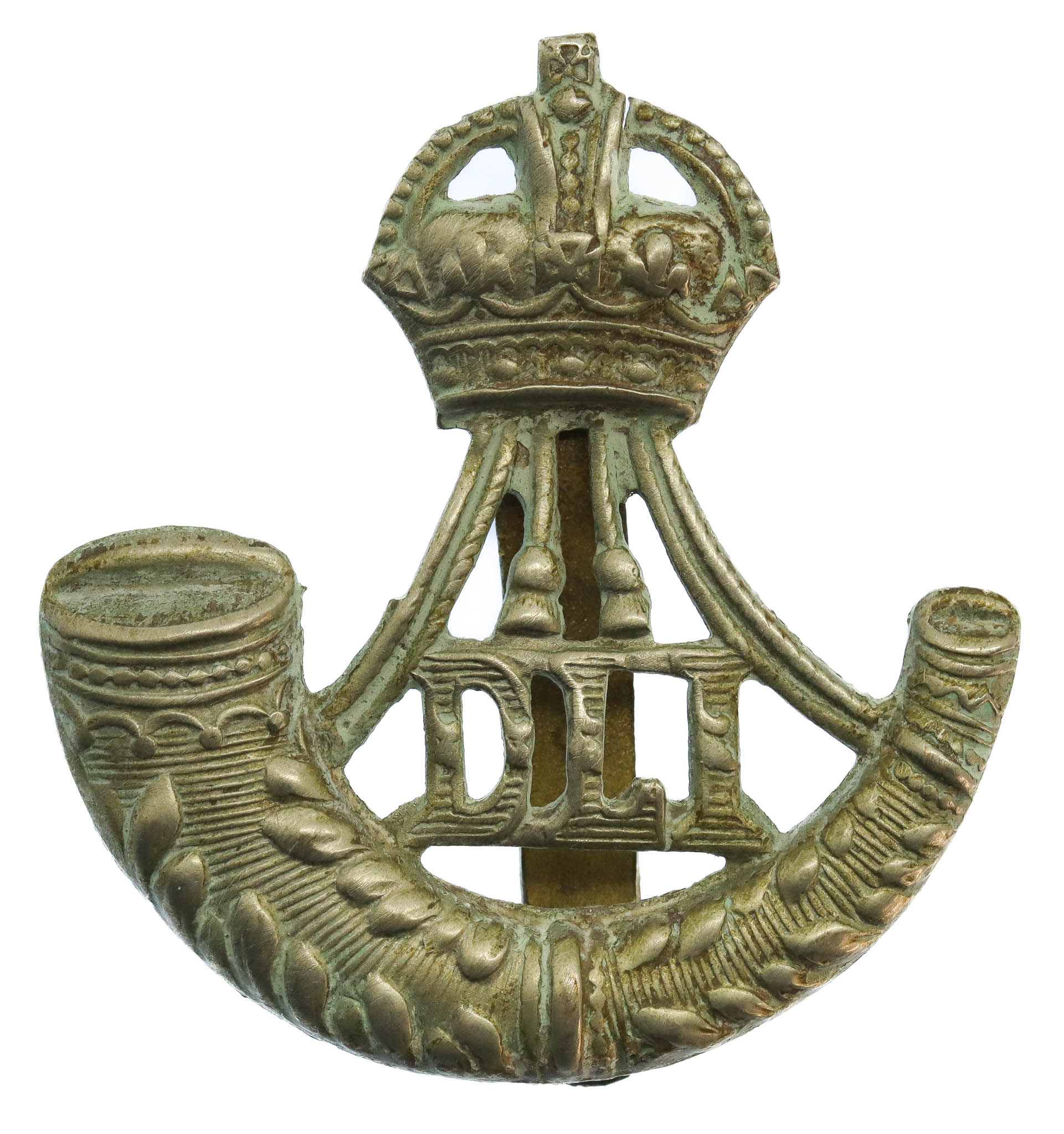 Durham Light Infantry (D.L.I.) Cap Badge - King's Crown