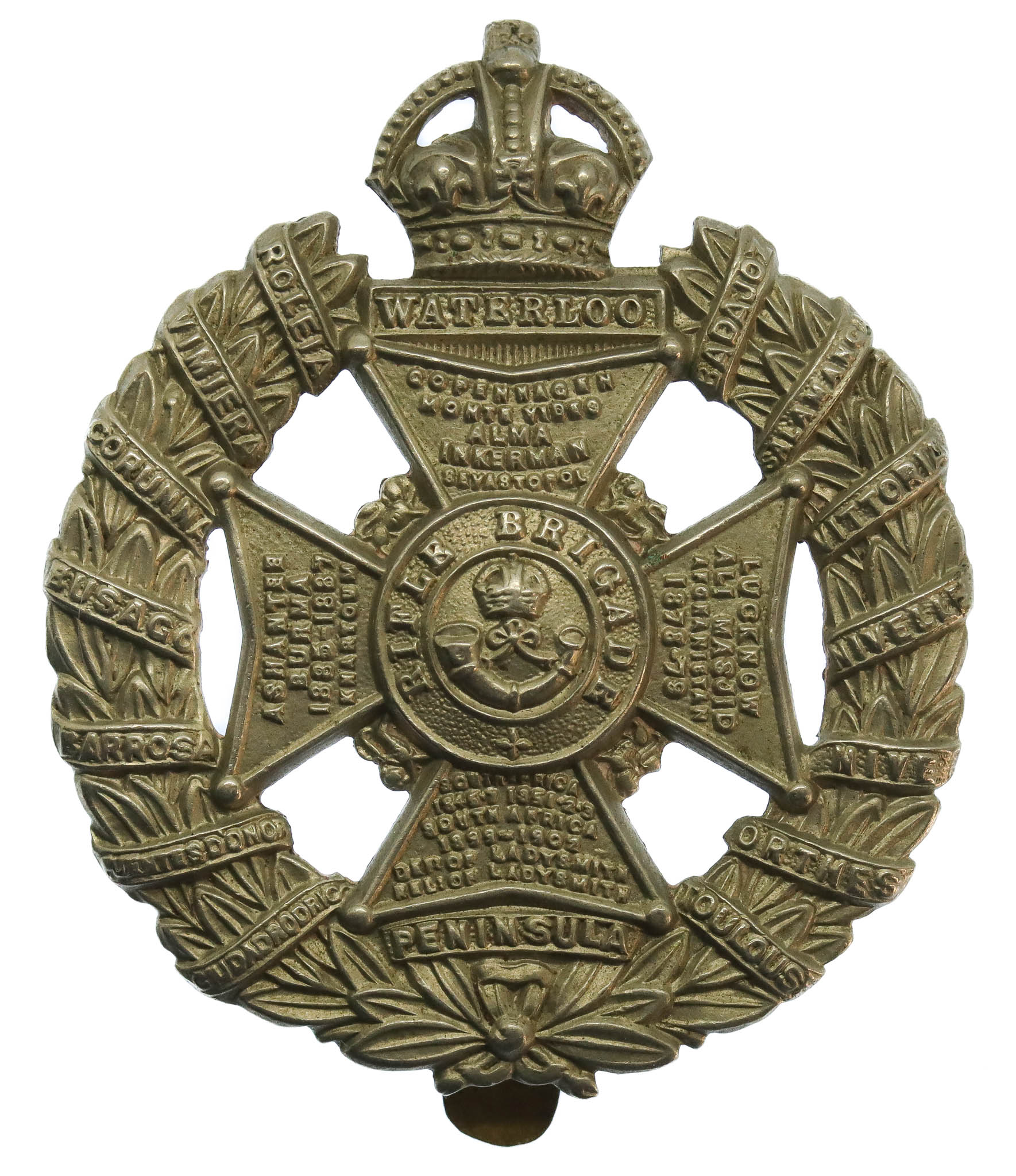 Rifle Brigade Cap Badge - King's Crown