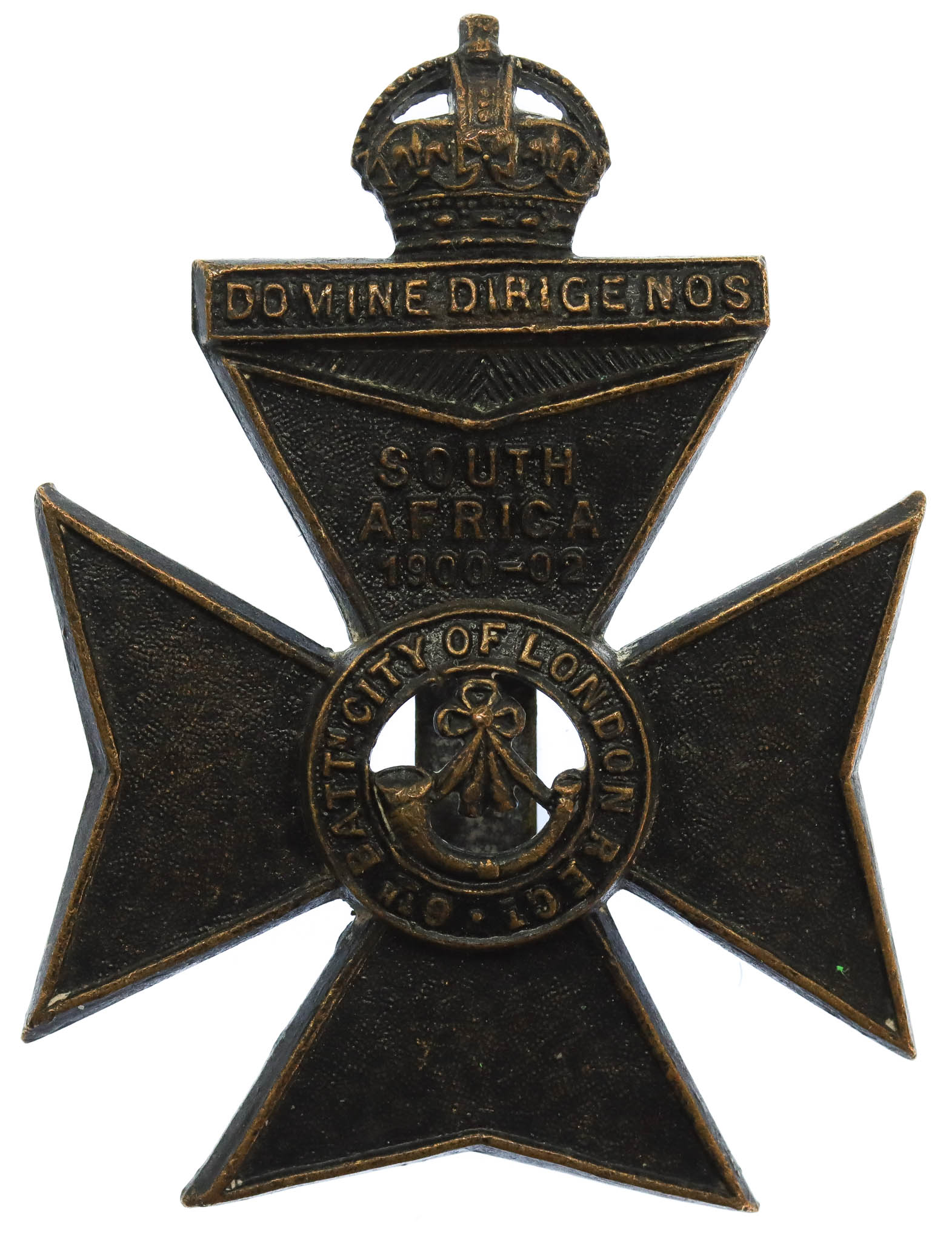 6th City of London Bn. (City of London Rifles) London Regiment Cap Badge