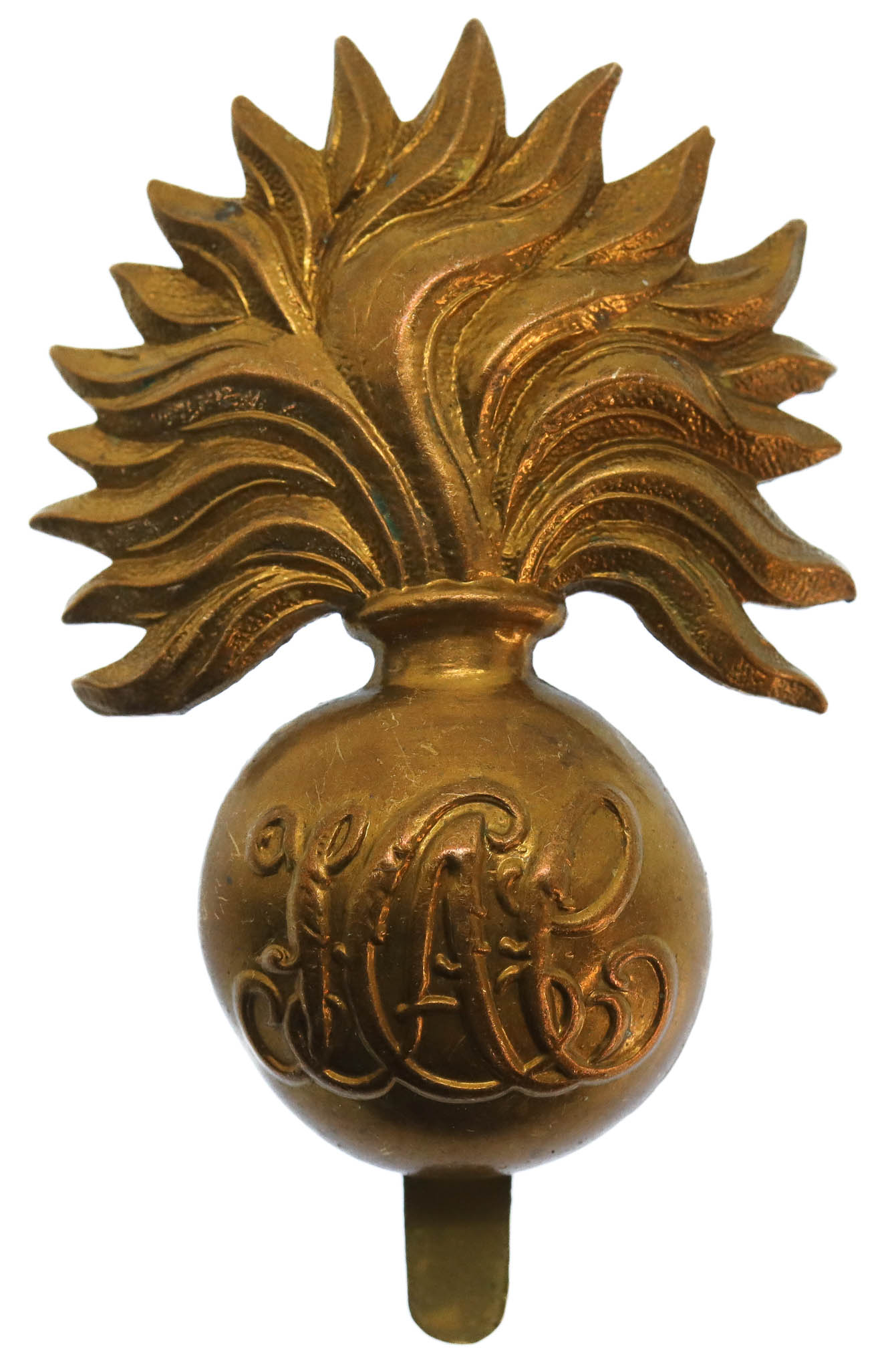 Honourable Artillery Company (H.A.C.) Infantry Brass Cap Badge 