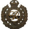 George VI Royal Engineers Officer's Service Dress Cap Badge