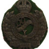 Queen's Own Dorset Yeomanry Cap Badge - King's Crown