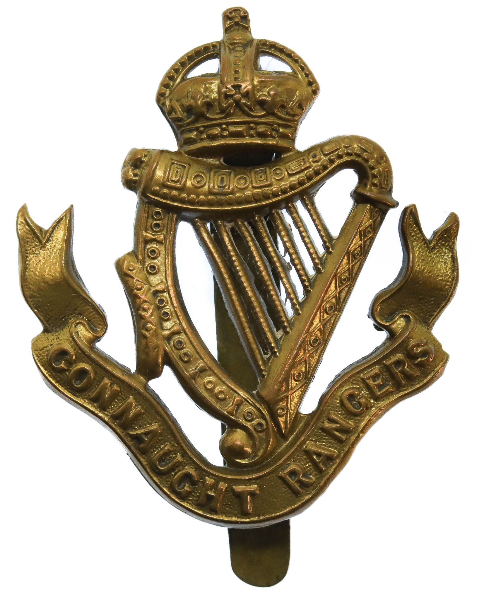 Connaught Rangers Cap Badge - King's Crown