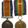 WW1 British War & Victory Medal Pair - Sjt. H. Simms, West Riding Regiment