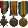 WW1 1914-15 Star Medal Trio - Pte. T.W. Benson, Royal Dublin Fusiliers