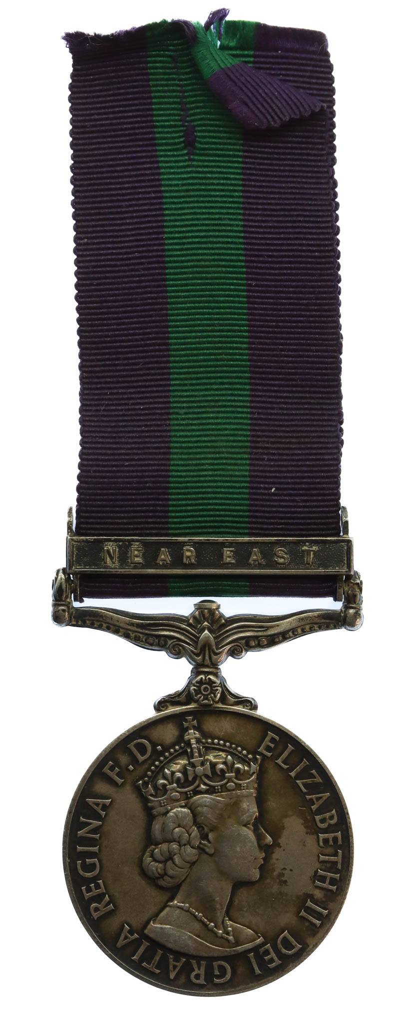 General Service Medal (Clasp - Near East) - Pte. J. Atkinson, West Yorkshire Regiment