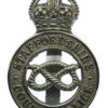 Staffordshire County Police Cap Badge - King's Crown