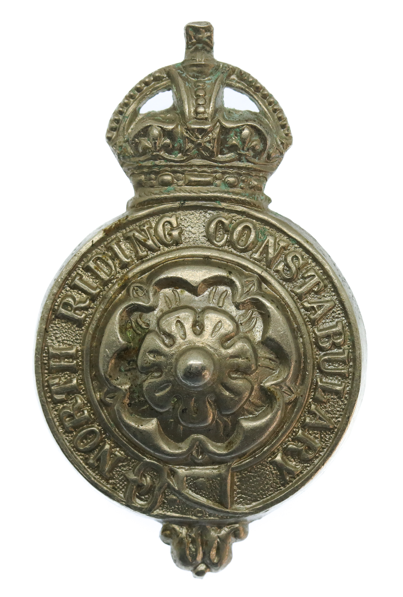 North Riding Constabulary Kepi/Cap Badge - King's Crown