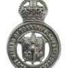 East Riding of Yorkshire Constabulary Cap Badge - King's Crown