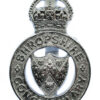 Shropshire Constabulary Cap Badge - King's Crown