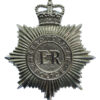 Metropolitan Police Noddy Bike Helmet Plate - Queen's Crown