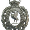 Liverpool City Police Wreath Helmet Plate - Queen's Crown