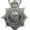 Birkenhead Borough Police Helmet Plate - Queen's Crown
