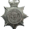 York and North East Yorkshire Police Helmet Plate - Queen's Crown