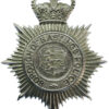 Hastings Borough Police Helmet Plate - Queen's Crown