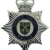 Thames Valley Police Enamelled Helmet Plate - Queen's Crown