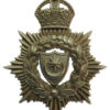 Portsmouth City Police Helmet Plate - King's Crown (Small Star)