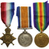 WW1 1914-15 Star Medal Trio - Spr. F. Stacey, Royal Engineers