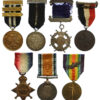 WW1 Mentioned in Despatches 1914-15 Star Medal Trio & St. John Ambulance Railway Medal Group of Seven Inc. 9ct Gold Medal - Pte. W.G. Read, Wiltshire Regiment