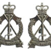 Pair of Royal Pioneer Corps Anodised (Staybrite) Collar Badges