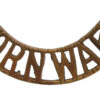 Duke of Cornwall's Light Infantry (CORNWALL) Shoulder Title