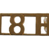 18th Hussars (18H) Shoulder Title