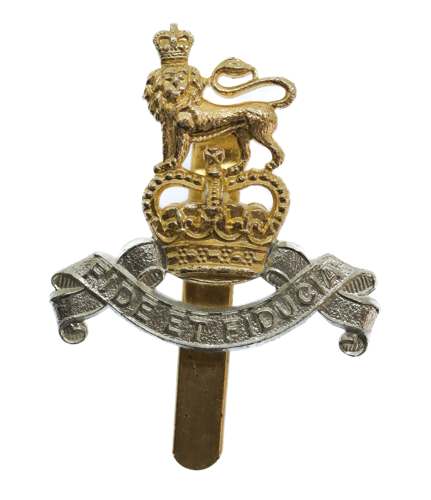 Royal Army Pay Corps (R.A.P.C.) Anodised (Staybrite) Beret Badge 