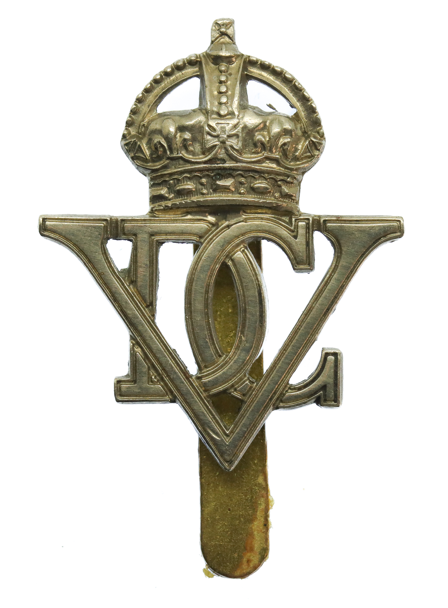 5th (Royal Inniskilling) Dragoon Guards Cap Badge - King's Crown