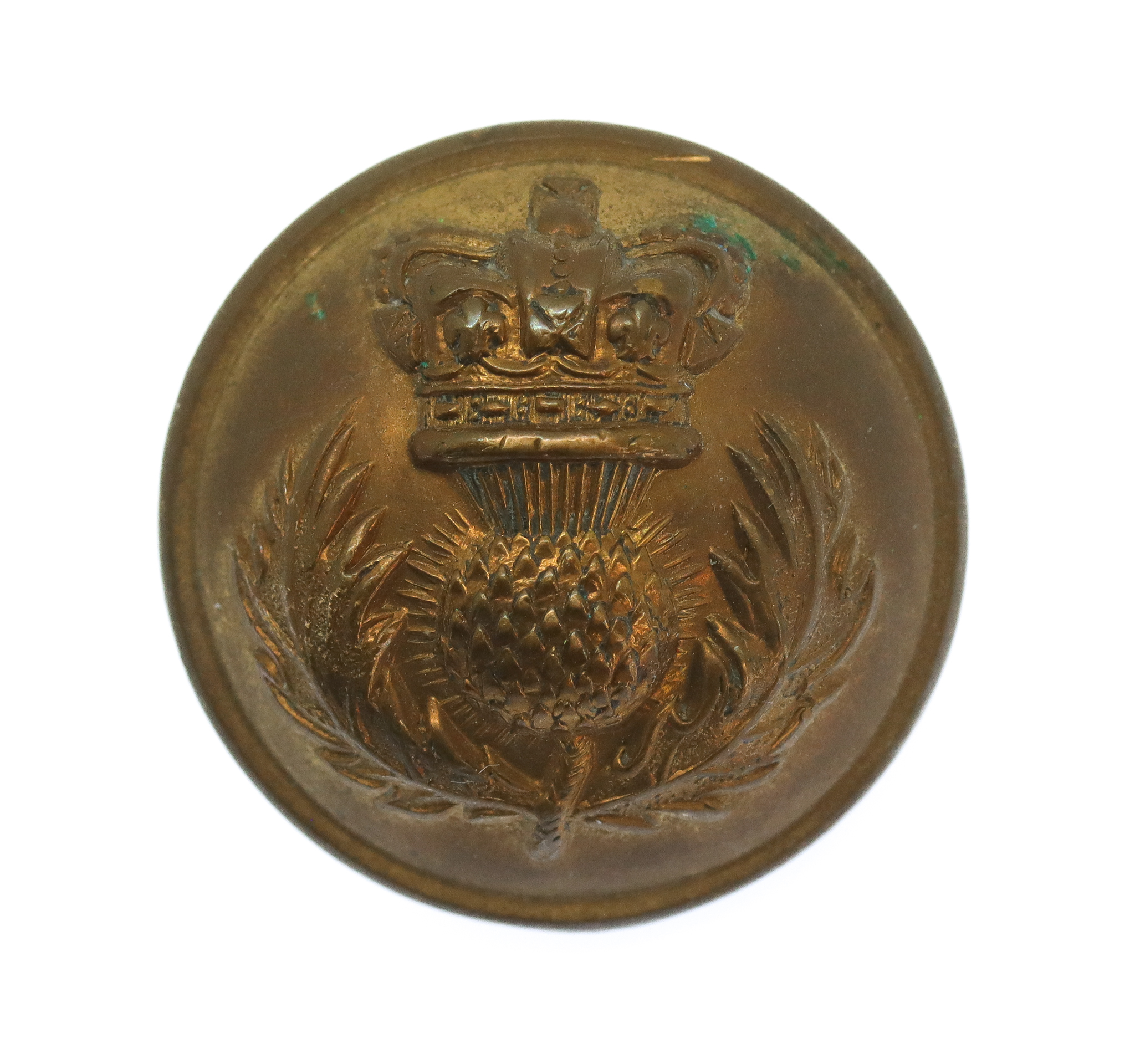 Victorian Royal Scots Fusiliers Officer's Button (26mm)