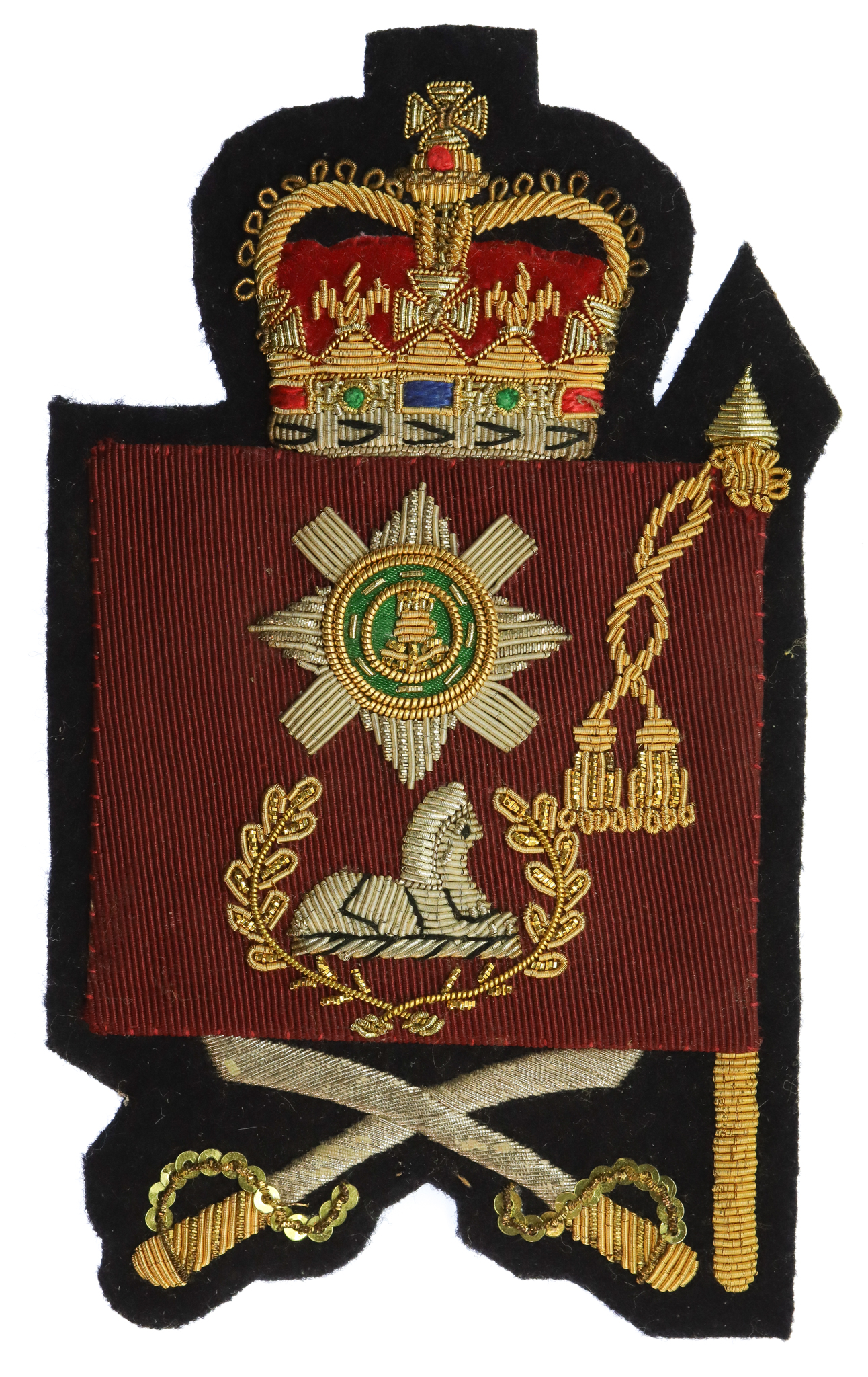 Scots Guards Warrant Officer Class 2 W.O.II Bullion Sleeve Badge