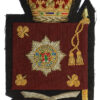 Irish Guards Warrant Officer Class 2 W.O.II Bullion Sleeve Badge - Queen's Crown
