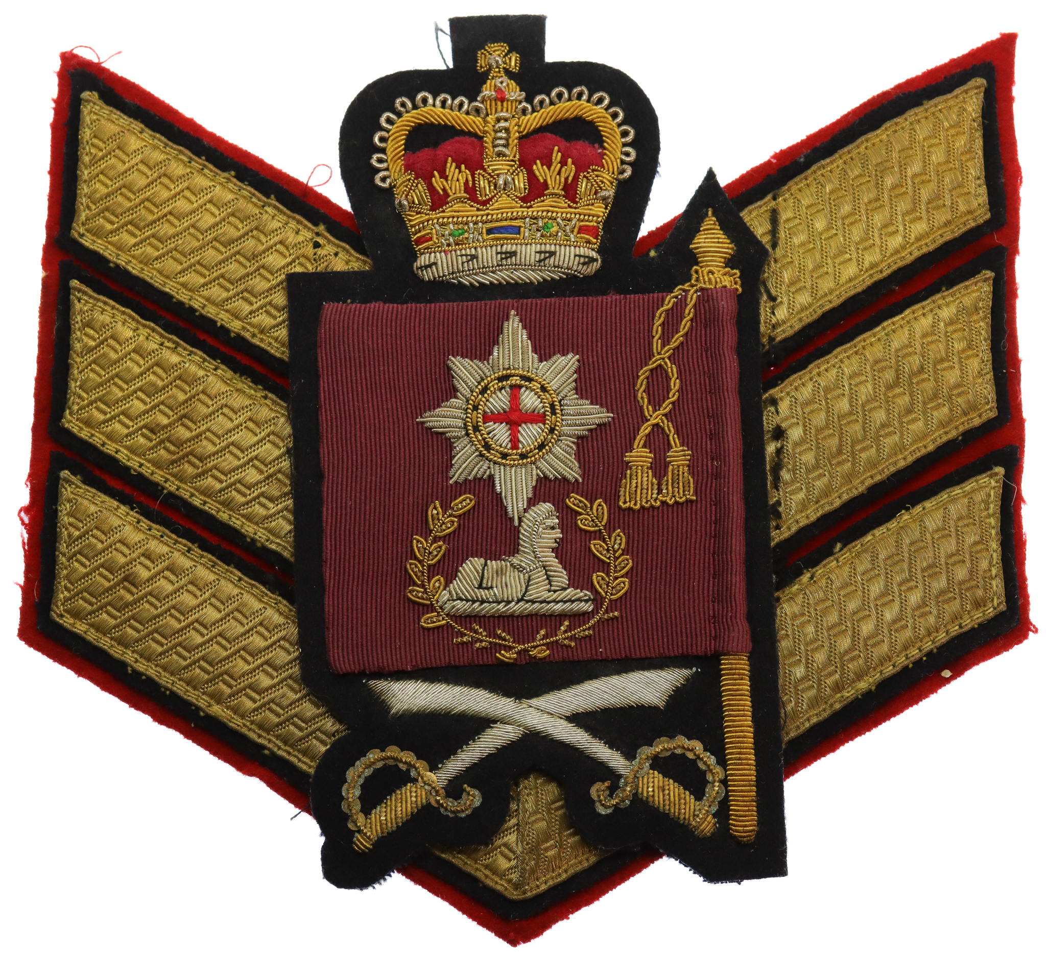 Coldstream Guards Colour Sergeant's Rank Insignia