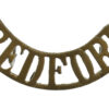 Bedfordshire Regiment (BEDFORD) Shoulder Title