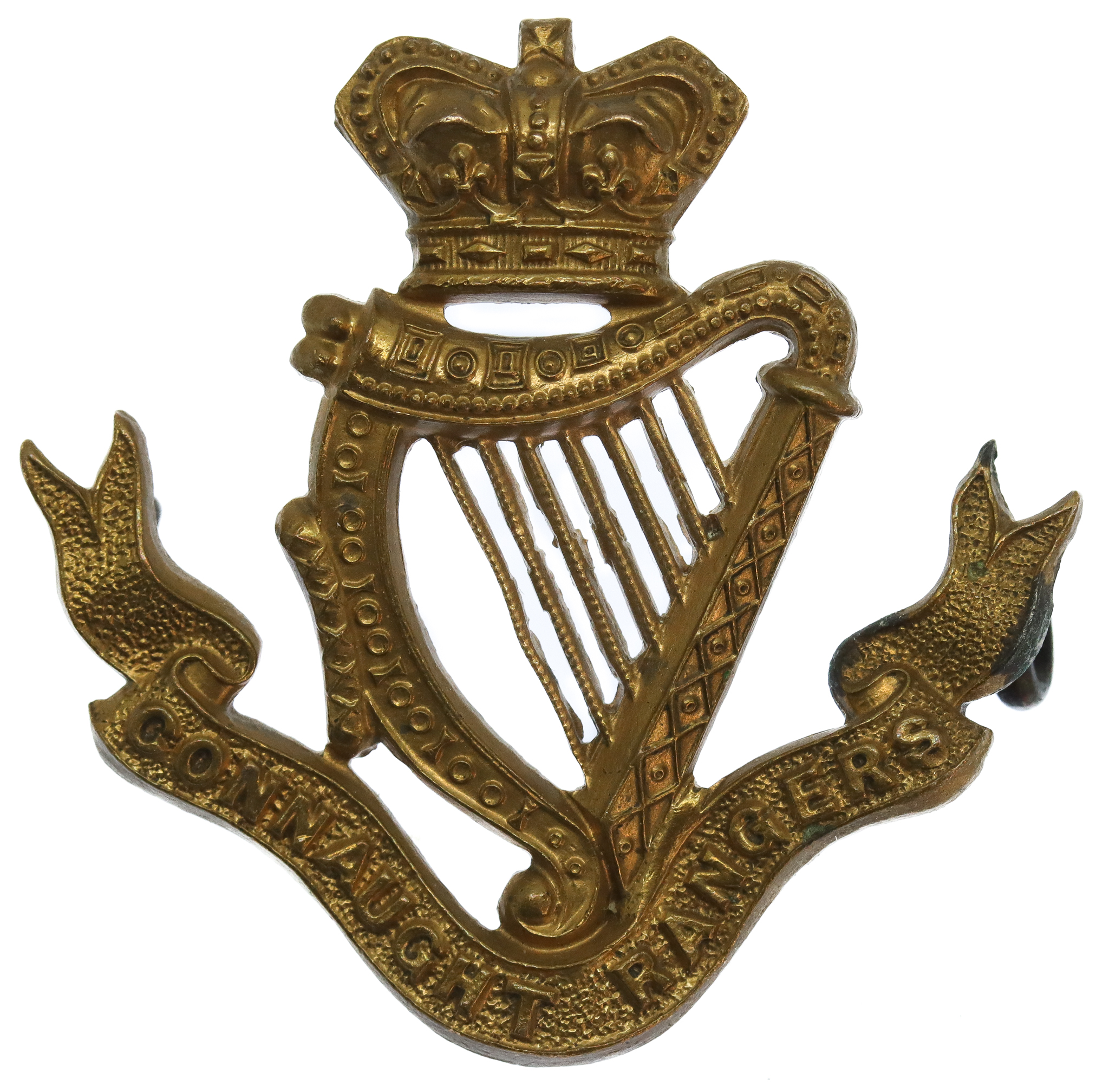 Victorian Connaught Rangers Cap Badge
