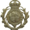 British Colonial Police Helmet Plate - King's Crown