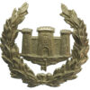 Gibraltar Police Wreath Helmet Plate