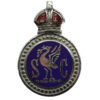 Liverpool Special Constabulary Enamelled Lapel Badge - King's Crown